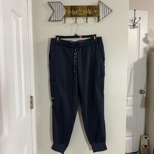 Grey’s Anatomy Women’s Scrubs Navy Blue Jogger Pants Size Medium Petite